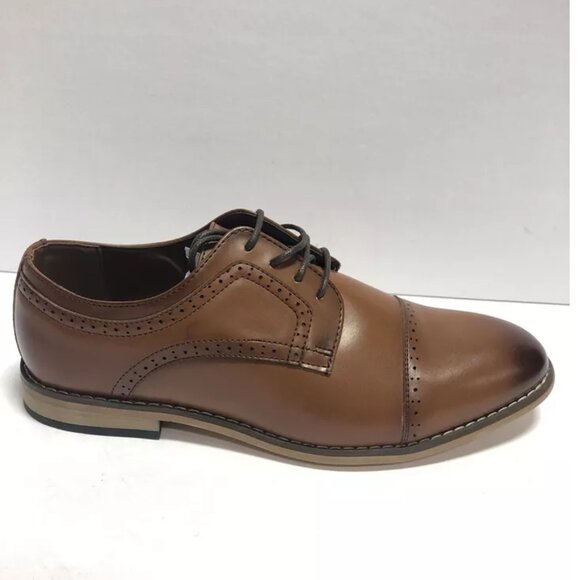 Stacy Adams Men’s Dickinson, Cap Toe Oxford Dress Shoes, Size 7M - Picture 1 of 6
